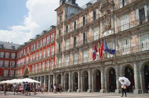Plaza Mayor in central Madrid