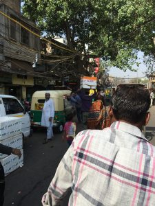 A rickshaw ride through Old Delhi