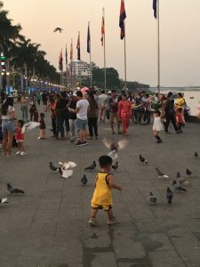 Life along the river in Phnom Penh