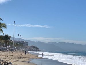 the beach view from Restaurant de Malecon