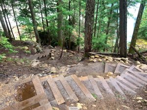 the trail at Halfway Hot Springs