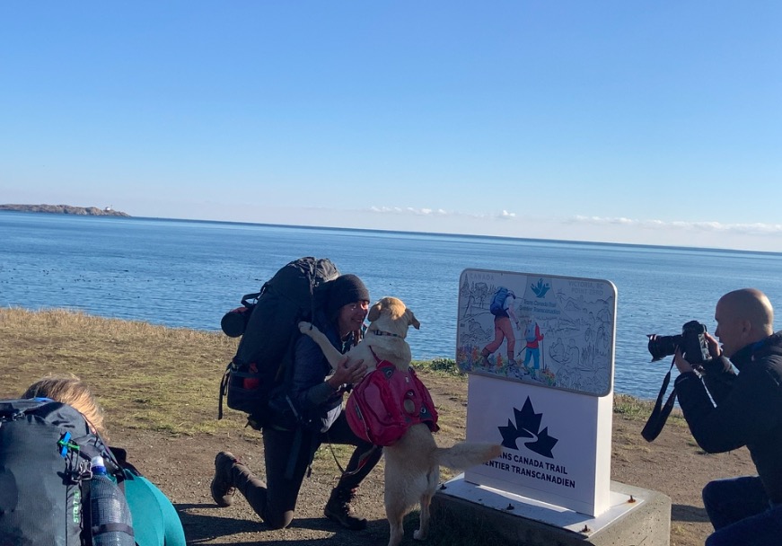 Point 0 of the Trans Canada Trail