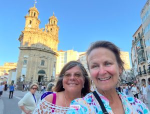 Fern and I in Pontevedra