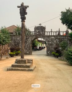 The cafe at the Basilica