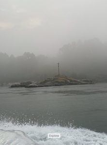 Boat ride up the River Ulla