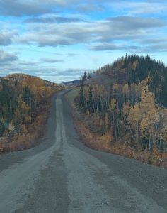 The Robert Campbell Highway, number 4 in the Yukon 