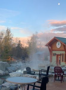 Eclipse Nordic Hotsprings near Whitehorse, Yukon 